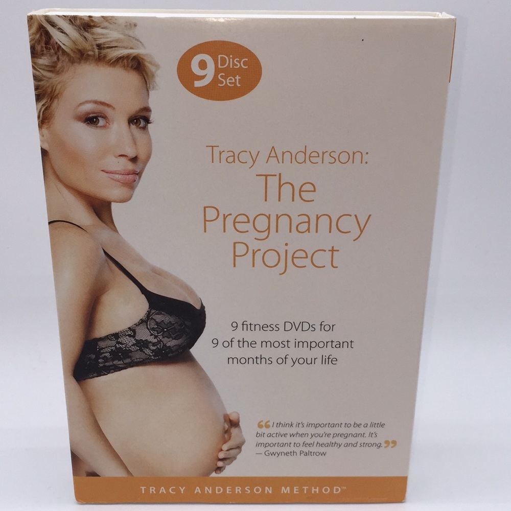 Tracy Anderson: The Pregnancy Project 9 Fitness DVDs Maternity Prenatal